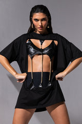 ELEANOR LAYERED CUTOUT TSHIRT
