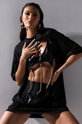 ELEANOR LAYERED CUTOUT TSHIRT