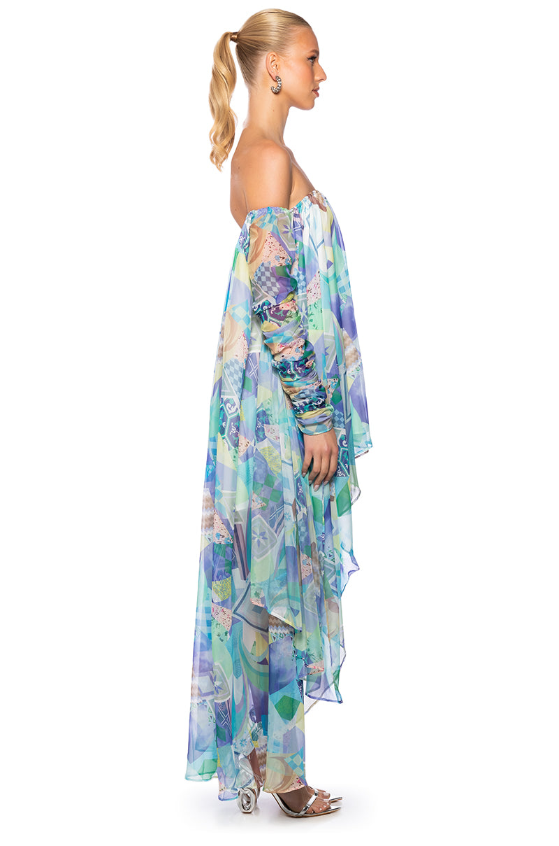 ELEENA PRINTED MAXI DRESS