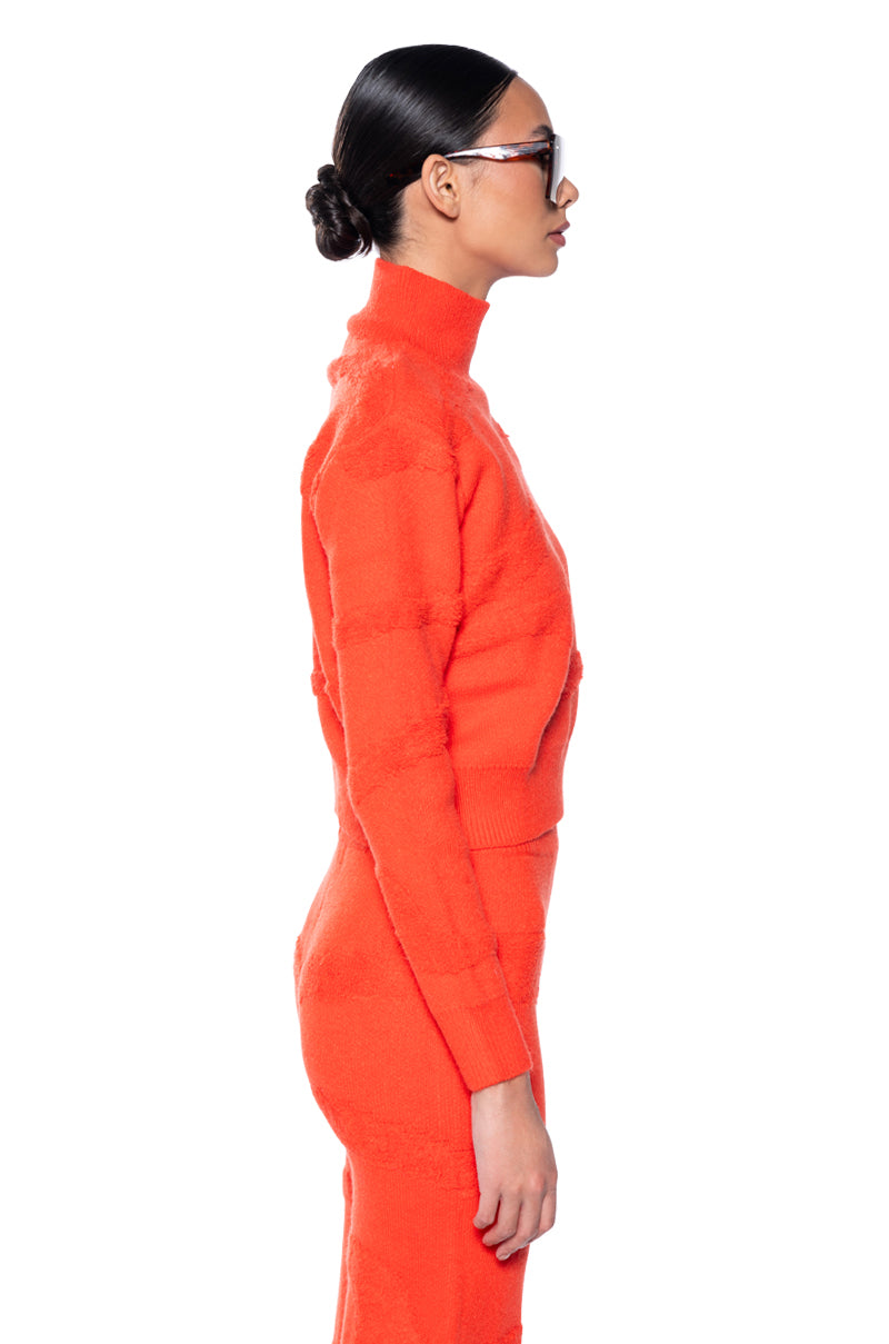 ELLORY TEXTURED PULLOVER SWEATER