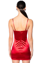 ENTER THE ROOM CORSET MINI DRESS