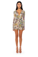 EVELYN RETRO SEQUIN MINI DRESS