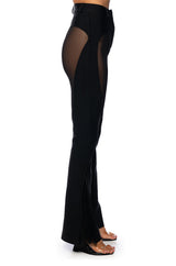 EVENING IN PARIS MESH FLARE TROUSER