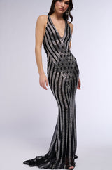 EVERLY EMBELLISHED MAXI DRESS
