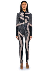 EVERY EVENT PATTERNED CATSUIT