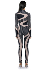 EVERY EVENT PATTERNED CATSUIT