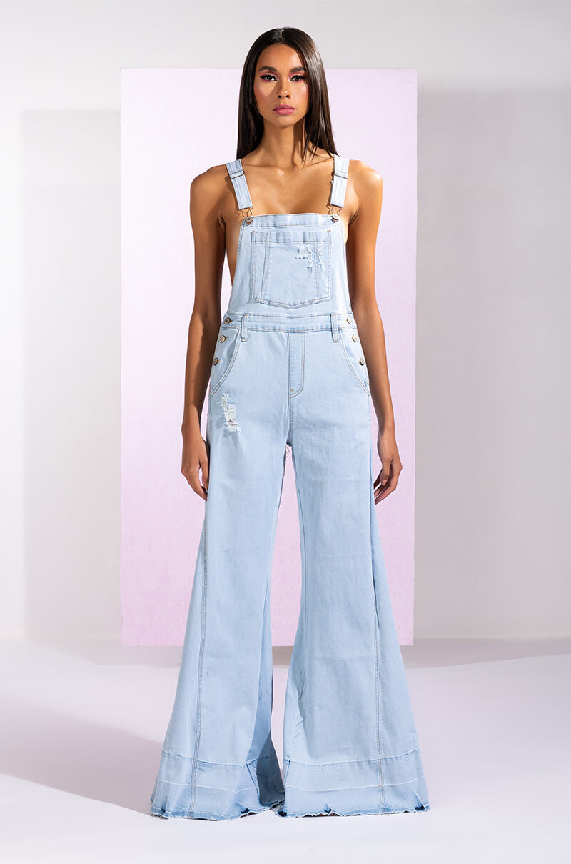 EVERYDAY WIDE LEG OVERALLS