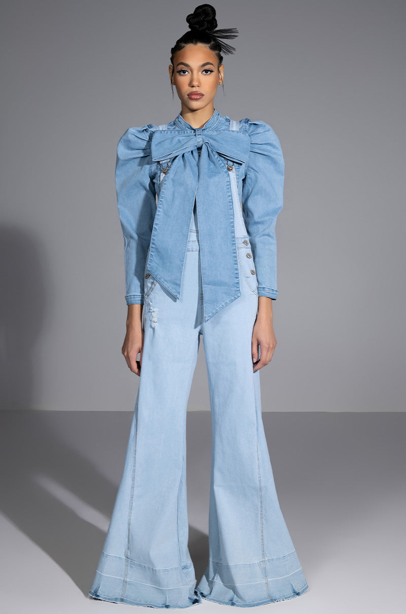 EVERYDAY WIDE LEG OVERALLS