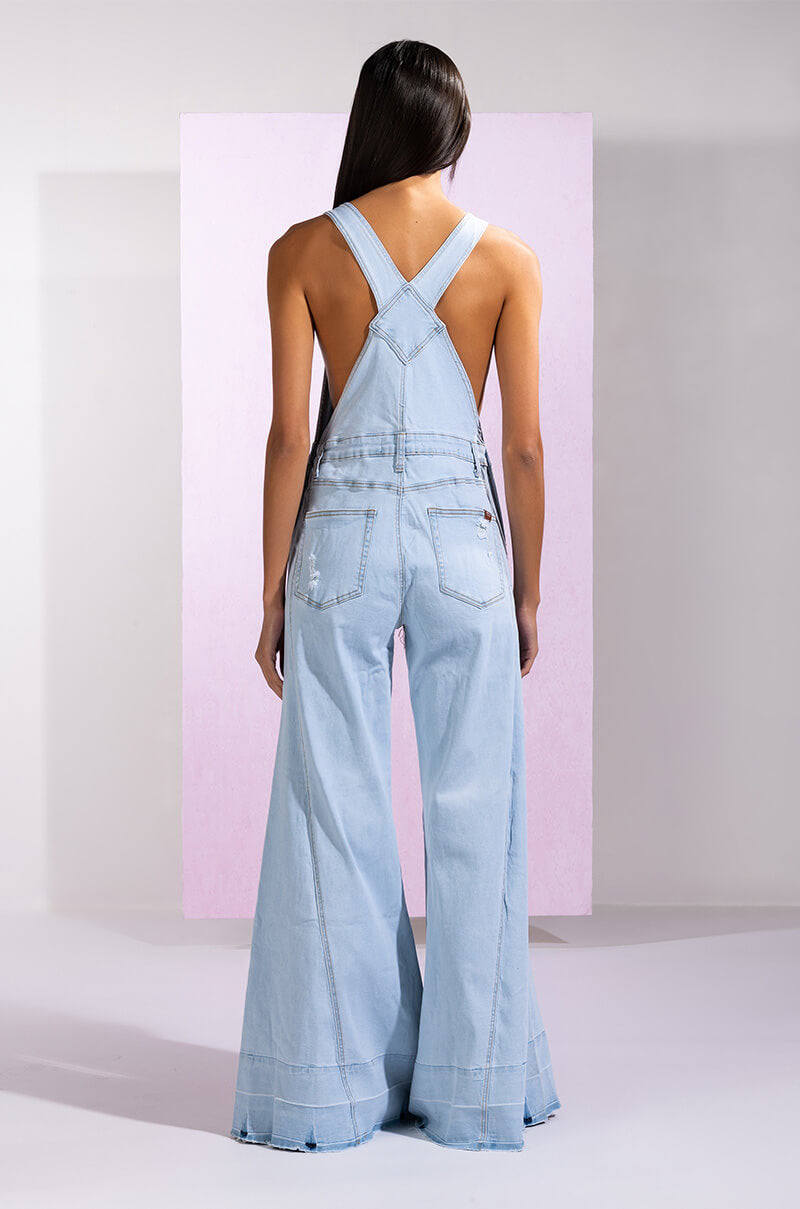 EVERYDAY WIDE LEG OVERALLS