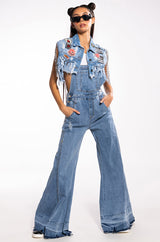 EVERYDAY WIDE LEG OVERALLS