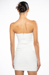 EVERYONE WANTS HER STRAPLESS MINI DRESS