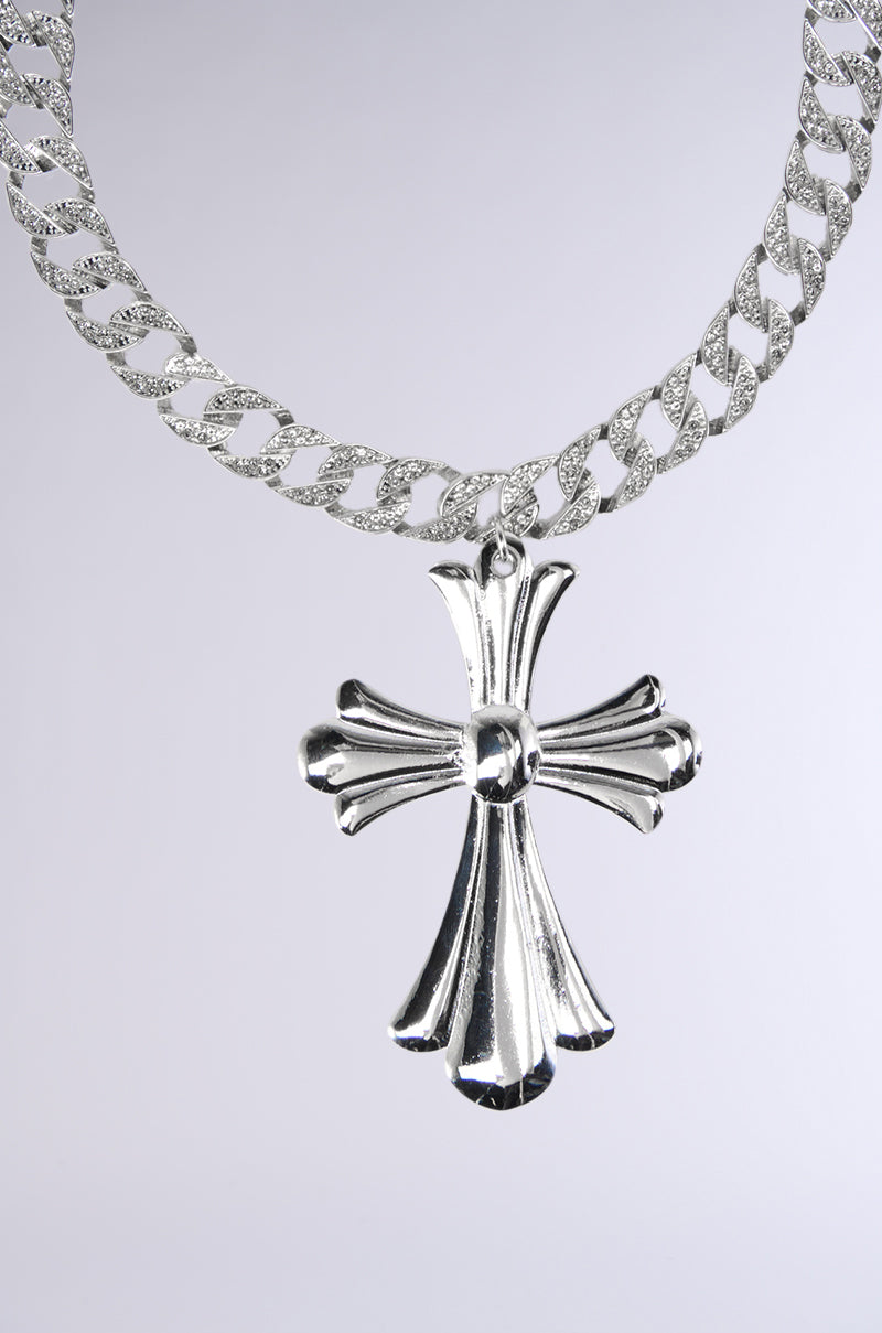 EVERYTHING CHROME NECKLACE