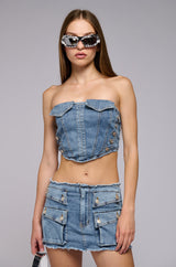 EVERYTHING MATTERS CORSET TOP