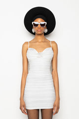 EVERYTHING YOU HEAR ABOUT MESH MINI DRESS