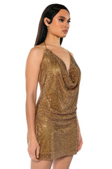 EXCEPTIONAL CHAINMAIL MINI DRESS