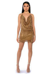 EXCEPTIONAL CHAINMAIL MINI DRESS