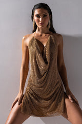 EXCEPTIONAL CHAINMAIL MINI DRESS