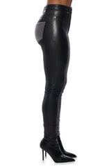 EXTREME STRETCH EMBELLISHED SKINNY JEANS