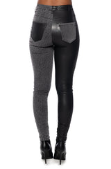 EXTREME STRETCH EMBELLISHED SKINNY JEANS