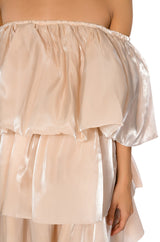 FAIRY DREAMS CHIFFON LAYERED MINI DRESS