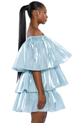 FAIRY DREAMS CHIFFON LAYERED MINI DRESS