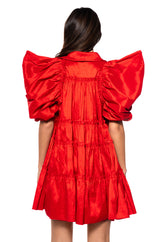 FALL IN LOVE COLLARED MINI DRESS