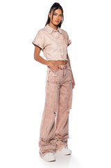 FAYE DISTRESSED RELAXED FIT JEANS