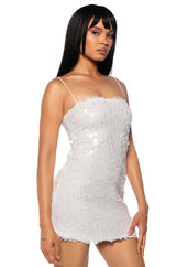 FEEL GOOD SEQUIN MINI DRESS