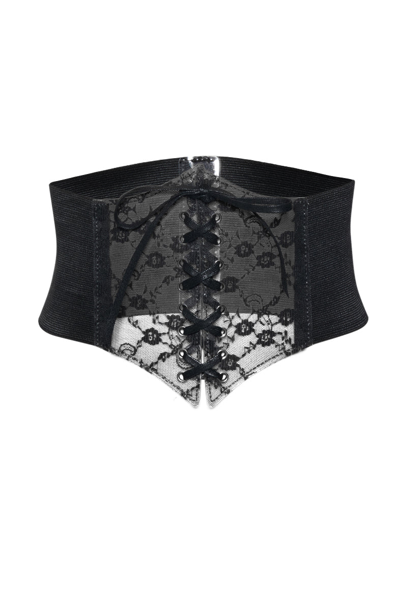 FEELIN LACY CORSET BELT