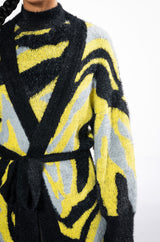 FEELING DANGEROUS LONG TIE CARDIGAN