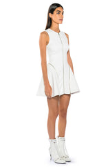FEELING LIKE A TEN ZIPPER MINI DRESS