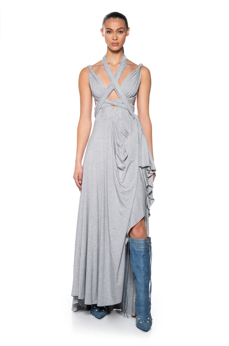 FEELING LOOSE MULTIFUNCTIONAL MAXI DRESS