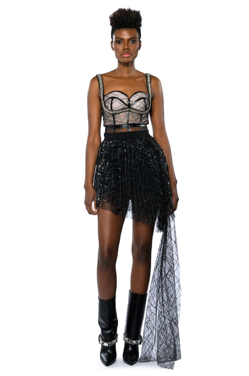 FEYA EMBELLISHED CORSET
