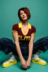 FIRE UP SHORT SLEEVE SWEATER