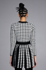 CATALINA KNIT FLARED SKIRT MINI DRESS
