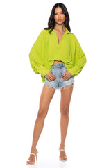 FLEX-FIT HIGH WAISTED SUPER STRETCHY LIGHT BLUE DENIM SHORTS
