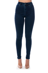FLEX-FIT HIGH WAISTED SUPER STRETCHY SKINNY JEANS