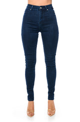 FLEX-FIT HIGH WAISTED SUPER STRETCHY SKINNY JEANS