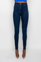 FLEX-FIT HIGH WAISTED SUPER STRETCHY SKINNY JEANS