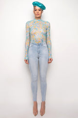 FLEX-FIT HIGH WAISTED SUPER STRETCHY SKINNY JEANS