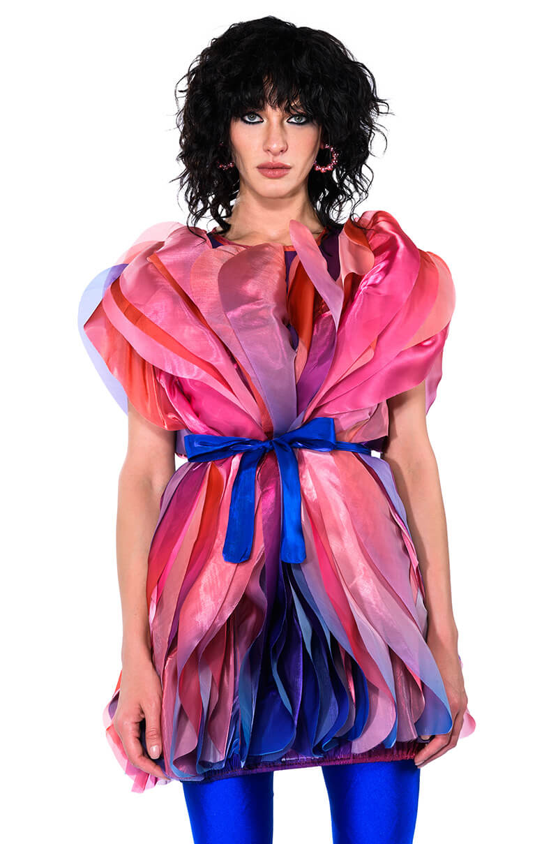 FLOAT LIKE A BUTTERFLY MINI FASHION DRESS