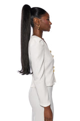 FLORENCE STRUCTURED BLOUSE IN WHITE
