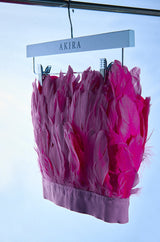 FLY AWAY FEATHER TUBE TOP