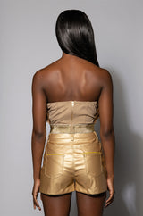 FLY AWAY FEATHER TUBE TOP