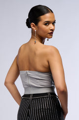 FLY AWAY FEATHER TUBE TOP
