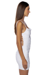 FOR EVERY NIGHT MESH MINI DRESS