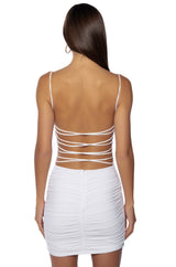 FOR EVERY NIGHT MESH MINI DRESS
