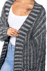 FOR THE LONG NIGHTS KNIT EXTRA LONG CARDIGAN