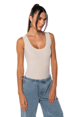 FOR YOUR EYES ONLY BABY RIBBED BODYSUIT