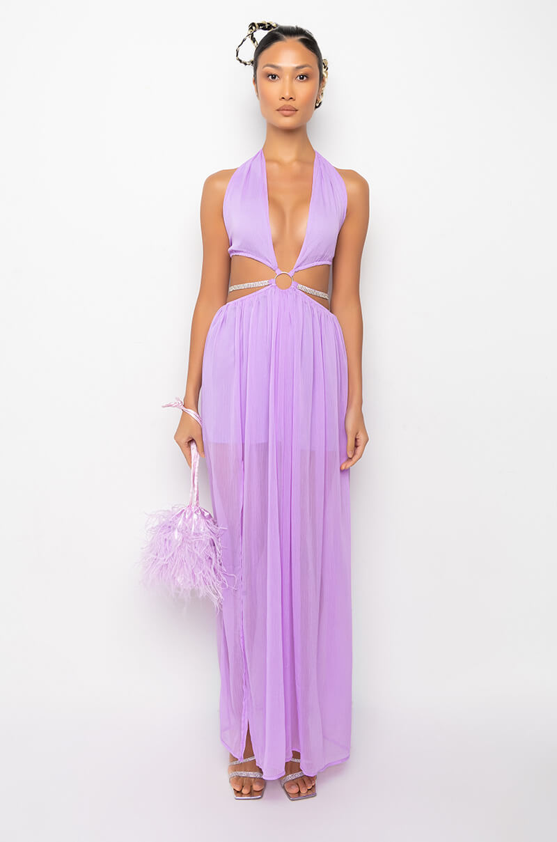 GET IN TO GROOVE MAXI DRESS